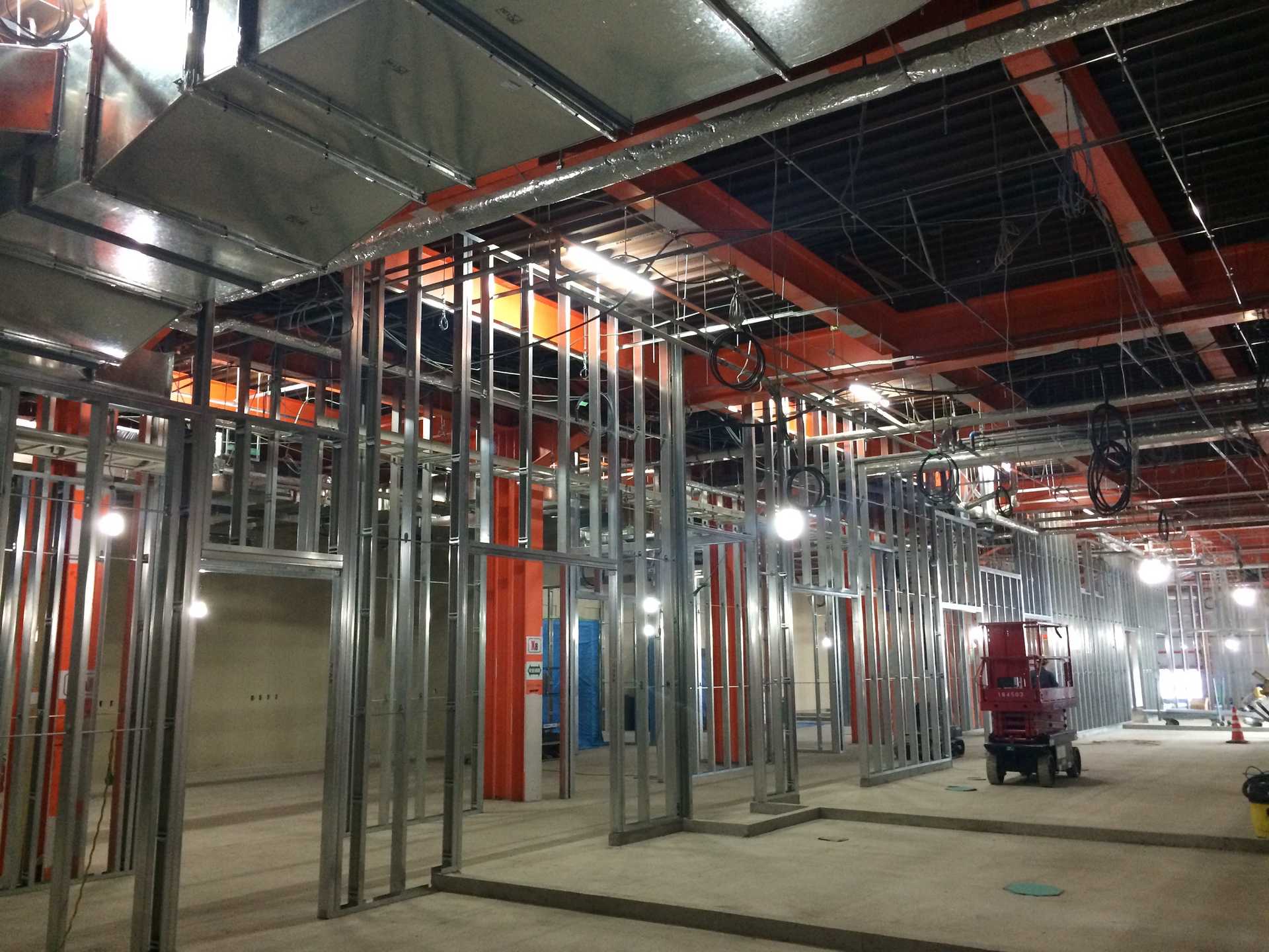 日建製造の施工風景